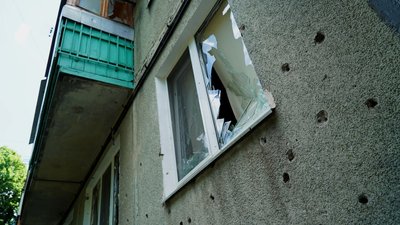 Внаслідок російських обстрілів на Харківщині поранений чоловік