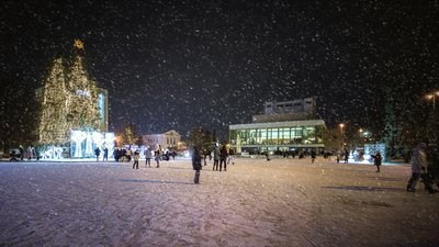 Театральний майдан у Луцьку, Як минула новорічна ніч на Волині