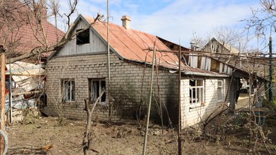 Херсон, обстріл, будинок, пошкодження