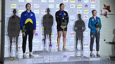 Дар’я Ткачова, спорт, скелелазіння, Дніпро