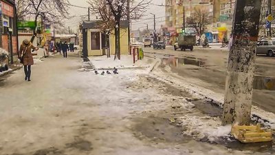 У Кропивницькому для посипання доріг використали понад 400 тонн протиожеледної суміші