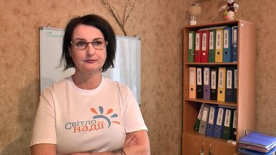 Олена Чикурова, керівниця центру адаптації Олена Чикурова, керівниця центру адаптації