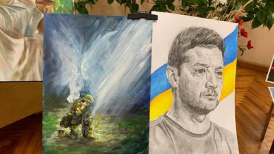 У громаді на Тернопільщині представили роботи художників-аматорів У громаді на Тернопільщині представили роботи художників-аматорів