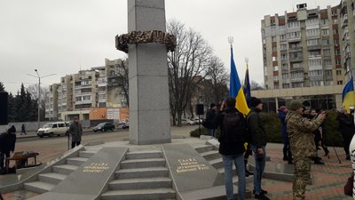 У Черкасах вшанували пам’ять захисників Дебальцевського плацдарму