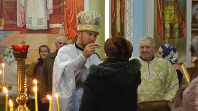 Різдво Христове парафіяни храм різдвяне богослужіння на Донеччині Різдво Христове парафіяни храм різдвяне богослужіння на Донеччині