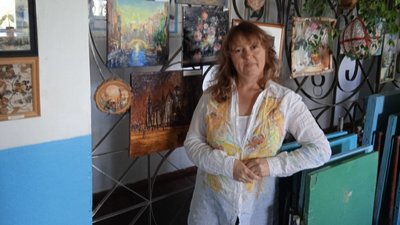 У Бердичеві на Житомирщині в приміщенні суду презентували експозицію учнівських картин