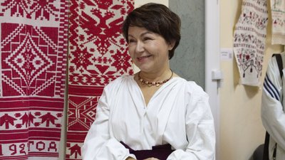 Колекціонерка рушників Лілія Лащук