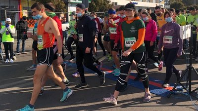 В Івано-Франківську стартував Frankivsk Half Marathon-2021 В Івано-Франківську стартував Frankivsk Half Marathon-2021