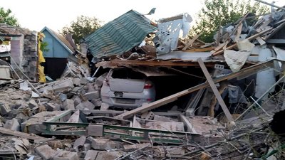 На Донеччині Армія РФ обстрілювала житлові будинки та підприємства