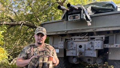 Військовослужбовець Луганського прикордонного загону бригади "Помста" Іван "Чорний"