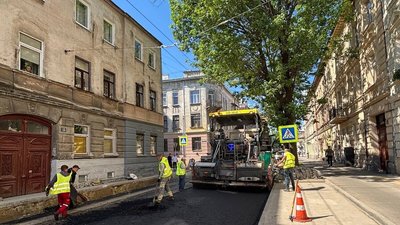 Ремонт дороги на вул. Героїв УПА