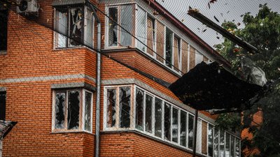 Обстріли Херсона, середмістя