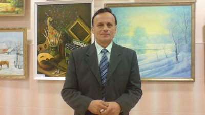 Художник зробив подарунок школі на Миколаївщині Художник зробив подарунок школі на Миколаївщині