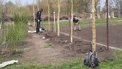 Вибух на городі у Харківській області — поранена пенсіонерка