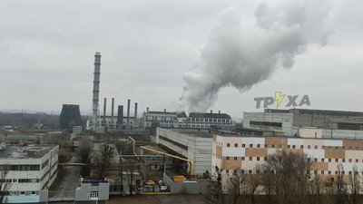 У Харкові на теплоелектроцентралі був збій — фото У Харкові на теплоелектроцентралі був збій — фото