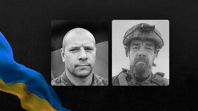 Військові Михайло Степурко та Олексій Таран з Мирноградської громади на Донеччині