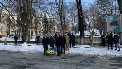В Ужгороді вшанували пам'ять героїв Небесної Сотні