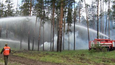 Рятувальники Донеччини та Луганщини провели спільні навчання