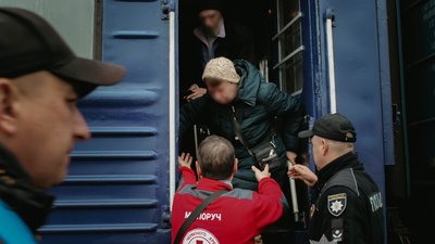 На Волині зустріли евакуаційний потяг, 29 жовтня 2025 рік