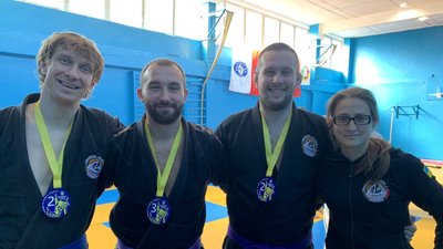 Хмельницькі спортсмени здобули сім медалей на чемпіонаті України з джиу-джитсу