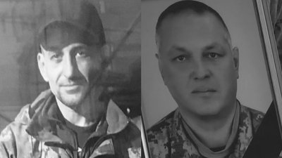 У Луцькій громаді попрощалися з загиблими на війні Федором Гавруком та Андрієм Войтюком