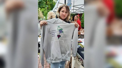 Хто приїхав на черговий ветеранський ярмарок до Луцька
