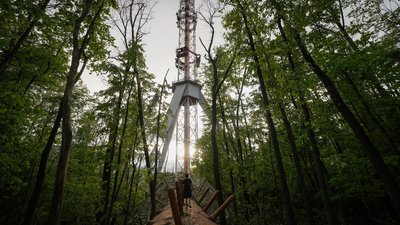 телевізійна вежа, телевежа, Харків, 22 квітня 2024 року