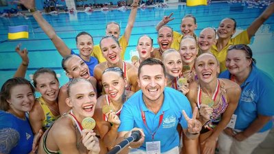 Синхроністки з Харкова завоювали вісім медалей на чемпіонаті Європи