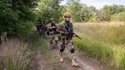 Макарівська ДФТГ показала тренування своїх бійців для захисту Київщини