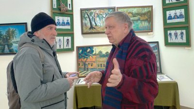 У Житомирі відкрили ювілейну виставку художника Валерія Кулавіна У Житомирі відкрили ювілейну виставку художника Валерія Кулавіна