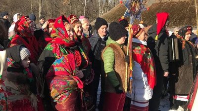 У музеї Пирогово влаштували різдвяні Святки. Як це було