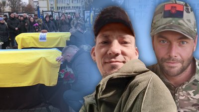 З військовими Романом Мосійчуком та Павлом Пікулою попрощалися у Рівному