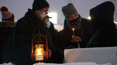 Харківські пластуни передали Віфлеємський вогонь Харківські пластуни передали Віфлеємський вогонь