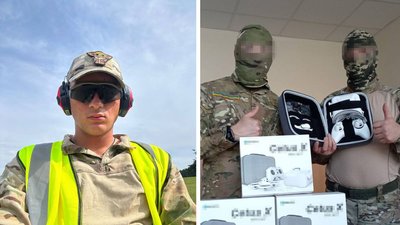 Черкаські спецпризначенці отримали симулятори дронів від студента Оксфорду