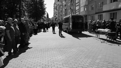 У Луцьку попрощалися з Юрієм Кравчуком, який загинув торік на Донеччині