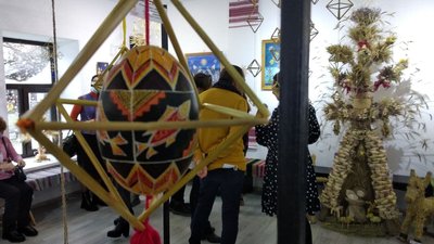 Дідух заввишки 2 метри: у Херсоні відкрили виставку "Солом'яне Різдво" Дідух заввишки 2 метри: у Херсоні відкрили виставку "Солом'яне Різдво"