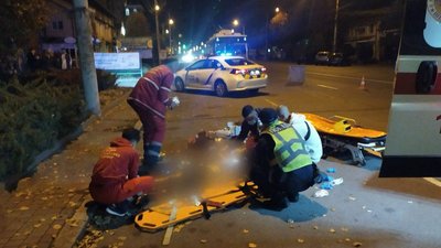 У Вінниці водій легковика збив пішохода та втік з місця пригоди