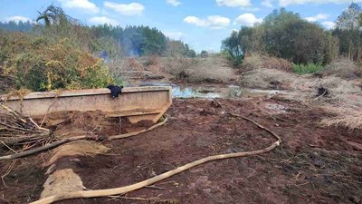 Два осередки торф'яних пожеж ліквідували. Де ще палає на Київщині Два осередки торф'яних пожеж ліквідували. Де ще палає на Київщині
