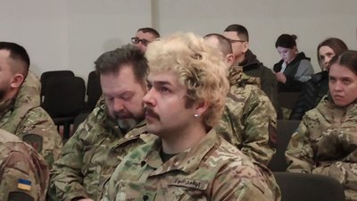 Воюють на фронті та служать у тилу. Добровольче формування "Захід" прозвітувало про рік роботи у Франківську Воюють на фронті та служать у тилу. Добровольче формування "Захід" прозвітувало про рік роботи у Франківську