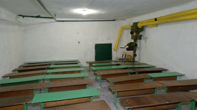 У ліцеї на Рівненщині під сховище переобладнали складське приміщення