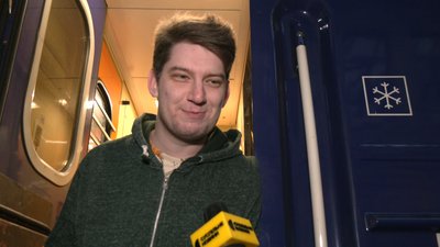"Поїзд Єднання", що сполучає Ужгород та Краматорськ, зробив зупинку у Львові "Поїзд Єднання", що сполучає Ужгород та Краматорськ, зробив зупинку у Львові