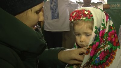Волинський дитячий колектив готує "Різдвяний вертеп" Волинський дитячий колектив готує "Різдвяний вертеп"