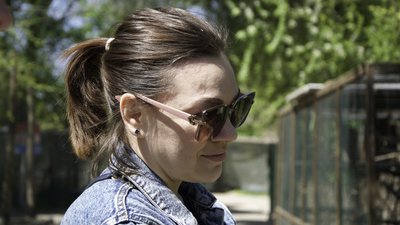 Одеські зоозахисники врятували та передали до зоопарку єнота-полоскуна Сєню Одеські зоозахисники врятували та передали до зоопарку єнота-полоскуна Сєню