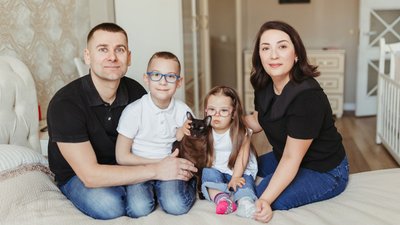 Родина, яка виховує доньку з синдромом Дауна