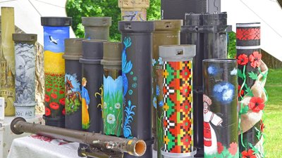 Аукціон, розмальовані гільзи, лоти, допомога, РЕБ Аукціон, розмальовані гільзи, лоти, допомога, РЕБ