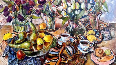 "Мистецтво – це моя єдина зброя проти війни". Миколаївська художниця пише картини, щоб допомогти дітям сиротам "Мистецтво – це моя єдина зброя проти війни". Миколаївська художниця пише картини, щоб допомогти дітям сиротам