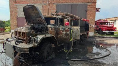 Російські війська обстріляли пожежну частину на Миколаївщині