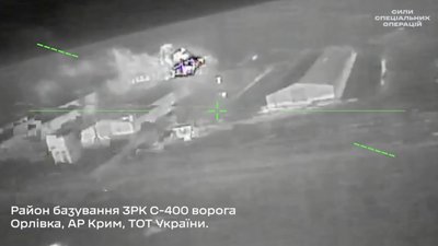 У ССО повідомили про знищення району базування зенітної ракетної системи С-400 у Криму