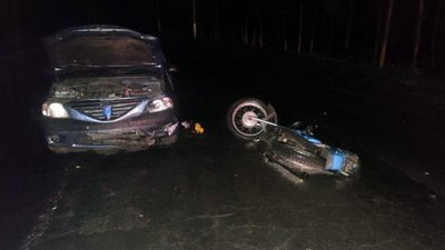 На Полтавщині в аварії травмувалися підлітки