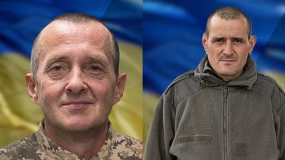 Військові з Буковини Василь Балан та Віталій Корчак